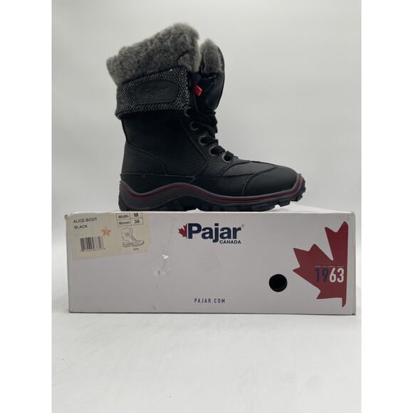 Pajar ALICE_BOOT Women's NEW Boot Black EU Size 36 NIB - Picture 11 of 11